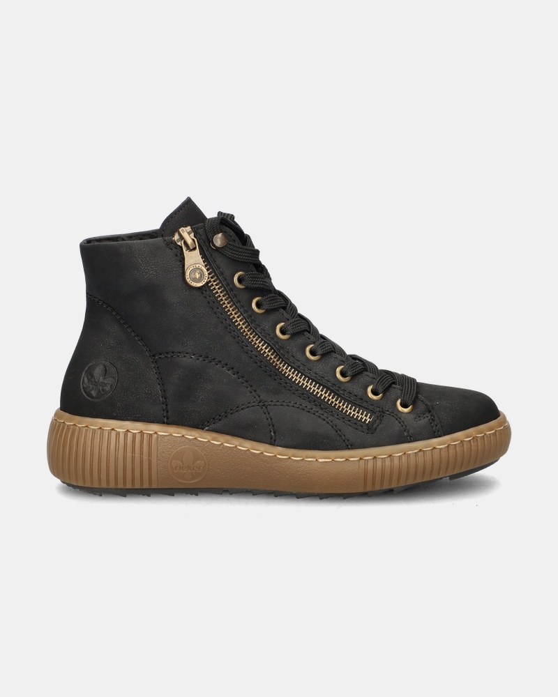 Rieker Veterboots  - zwart