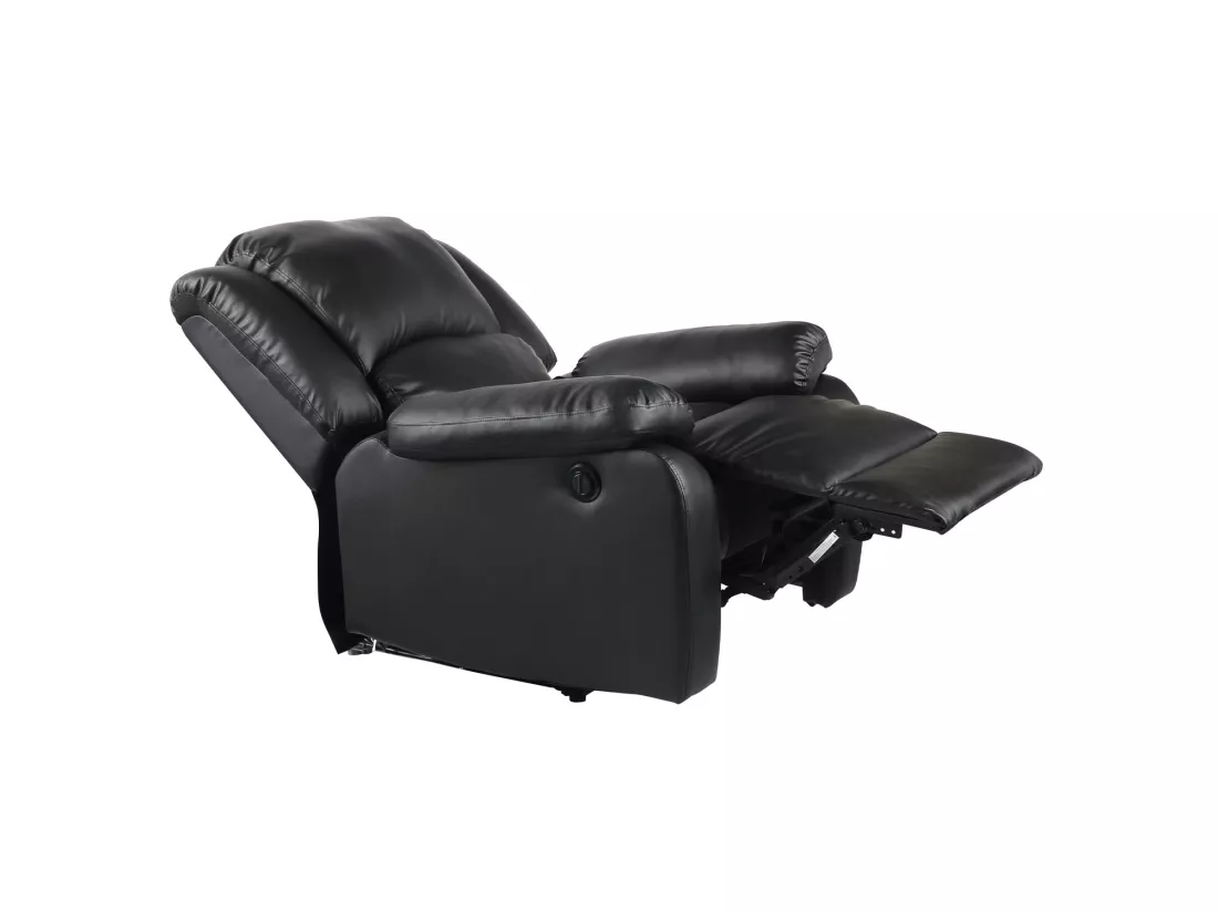 Fauteuil électrique inclinable CLOUD noir - HAPPY GARDEN
