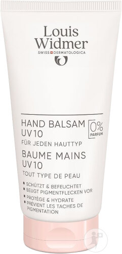 Louis Widmer Baume Mains IP10 Tube Sans Parfum 75ml