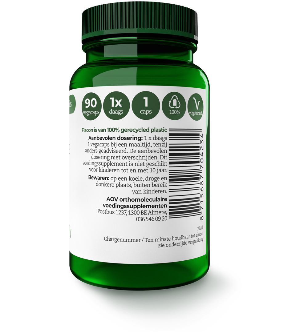AOV 423 Vitamine D3 75mcg (90 vega capsules)