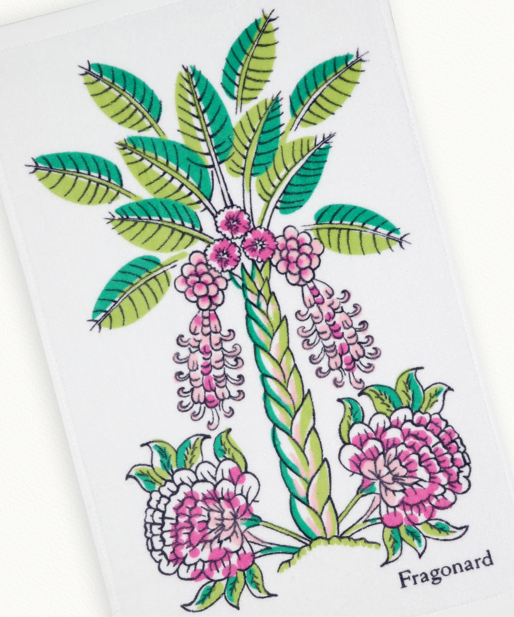 4 Serviettes Jolies Fleurs  100% Coton - 30 x 50cm