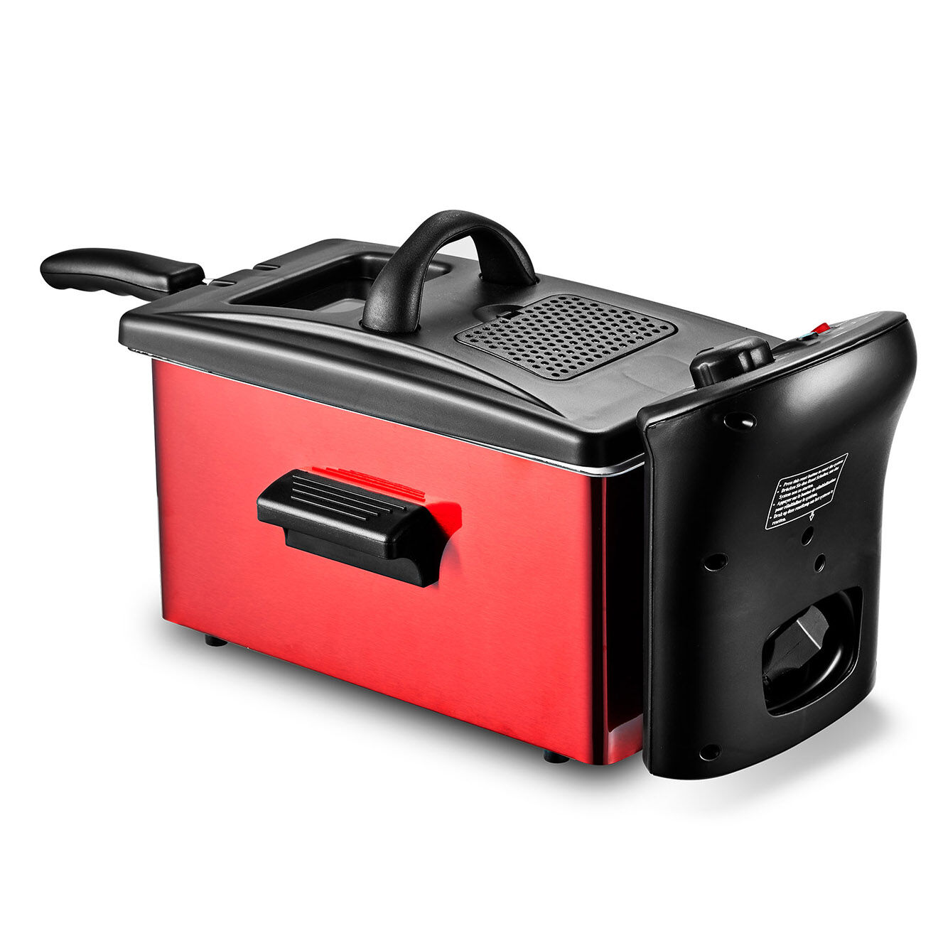 Kitchencook Friteuse rouge - 3 L