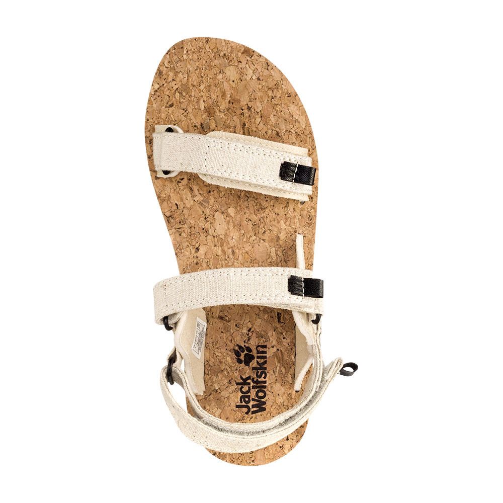 Jack Wolfskin ECOSTRIDE 2 - Sandales Femme natural/cork