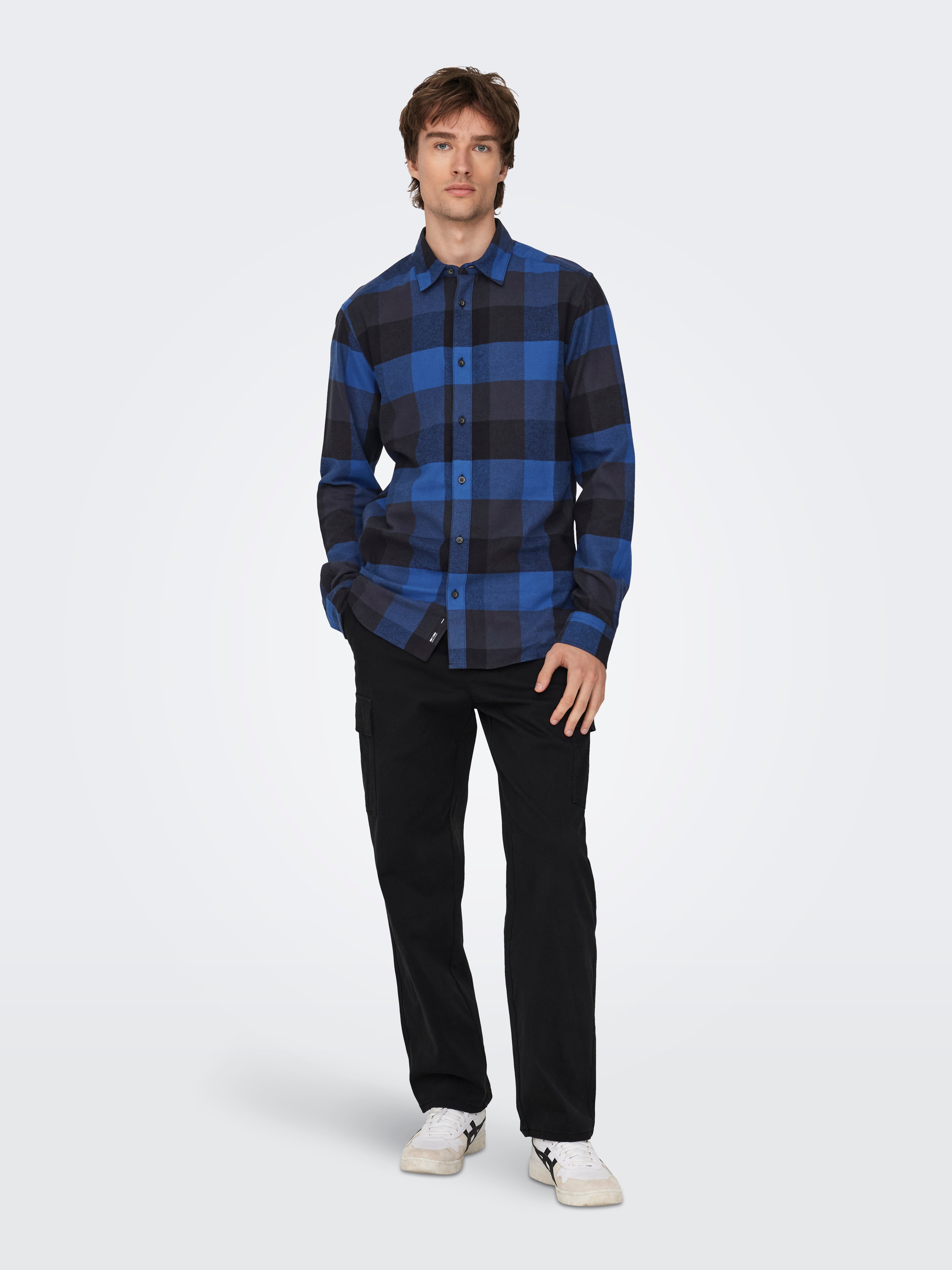 ONSGUDMUND Hemd True Blue