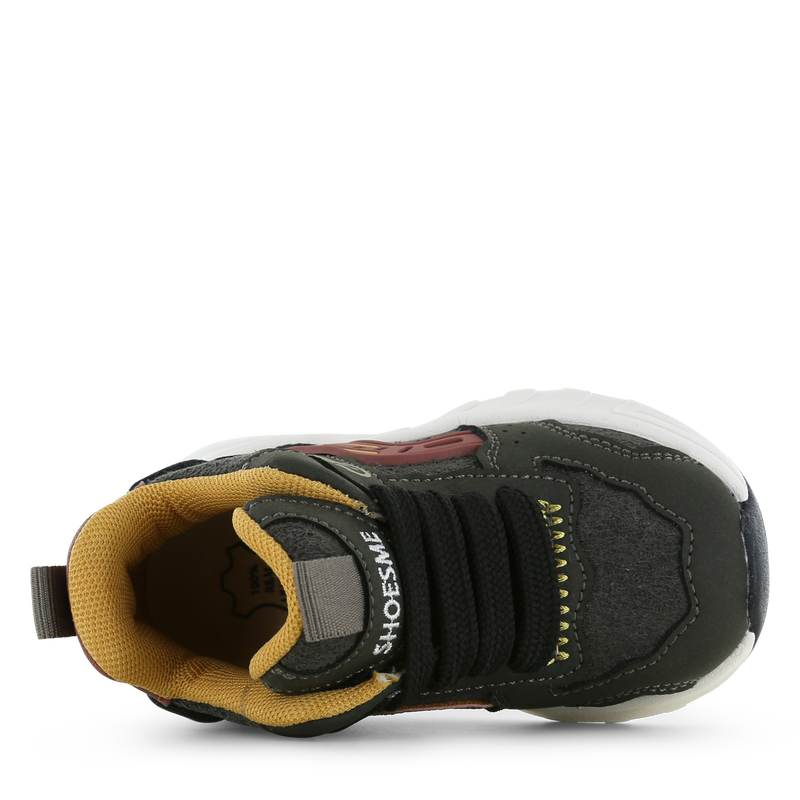 Shoesme sportief donkergroen sneakertje Microfiber nubuck | Sale