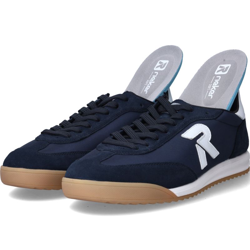Rieker Sneakers Blauw Heren