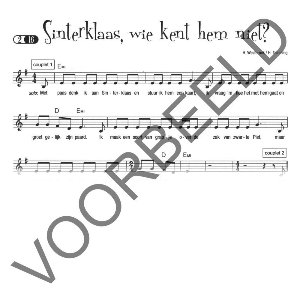 De Haske Sinterklaas, wie kent hem niet