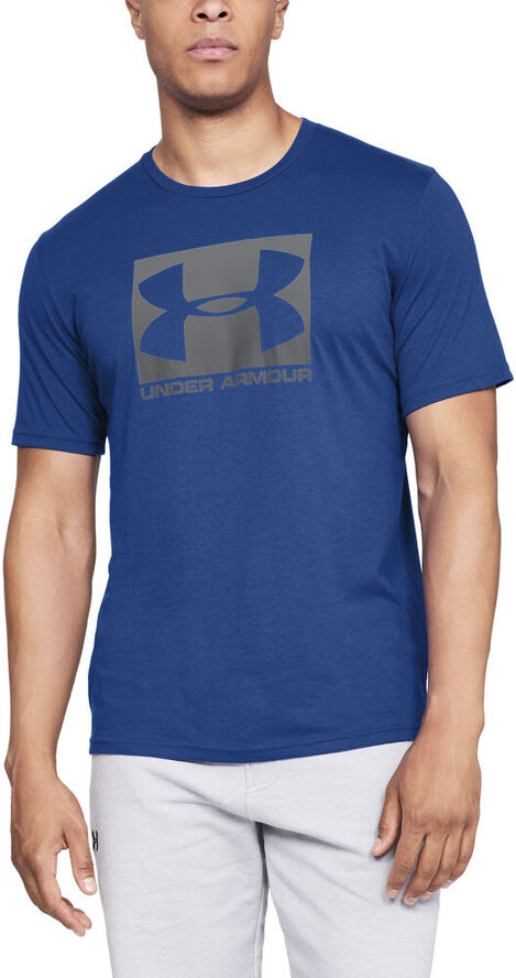 Under Armour Boxed Sportstyle Traenings T Shirt Blå
