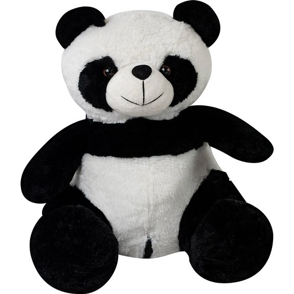 Boule en peluche Panda réversible PLUSHBALL
