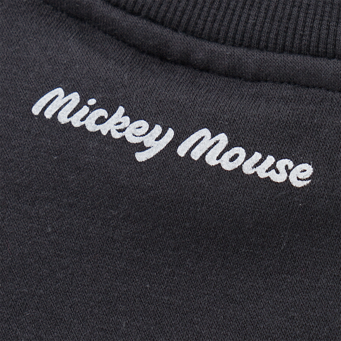 Topolino Micky Maus Sweatshirt mit großem Print dunkelgrau