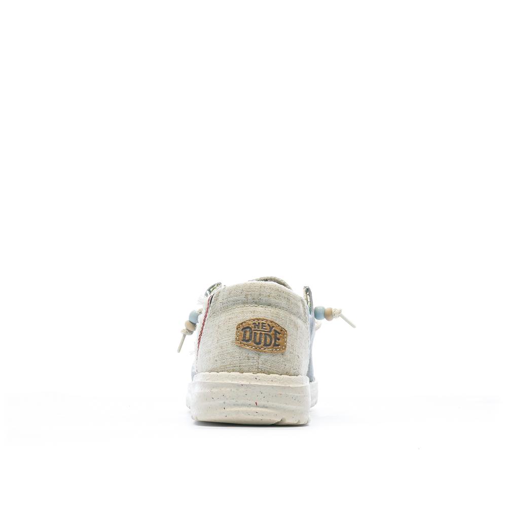 Hey Dude Chaussures Gris/Bleu Femme Hey Dude Wendy Fringe