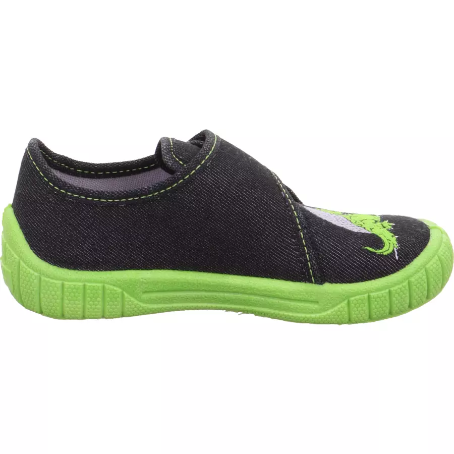 superfit Hausschuh Bill schwarz (mittel)