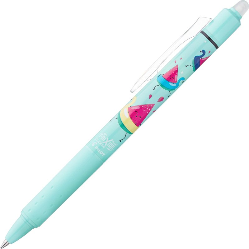 Stylo roller Pilot FriXion Ball et Clicker Pool Party - Pochette de 6