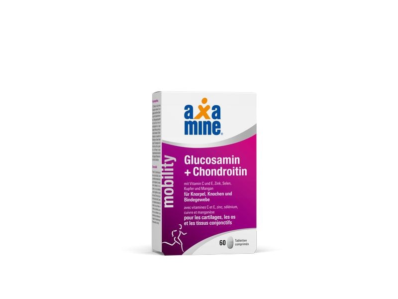 Axamine Glucosamin   Chondroitin 60 Tabletten Nahrungergänzung für Gelenke