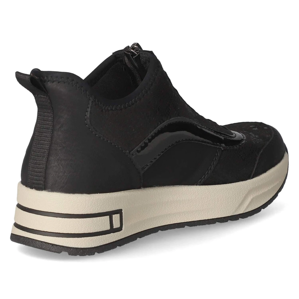 RiekerSlip On Sneaker - schwarz