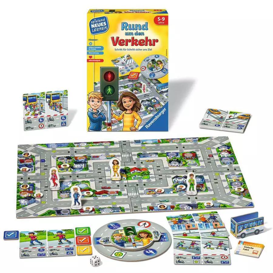 Ravensburger Rund um den Verkehr bunt