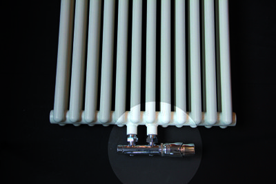 Best Design Universele luxe radiator aansluitset midden onder haaks