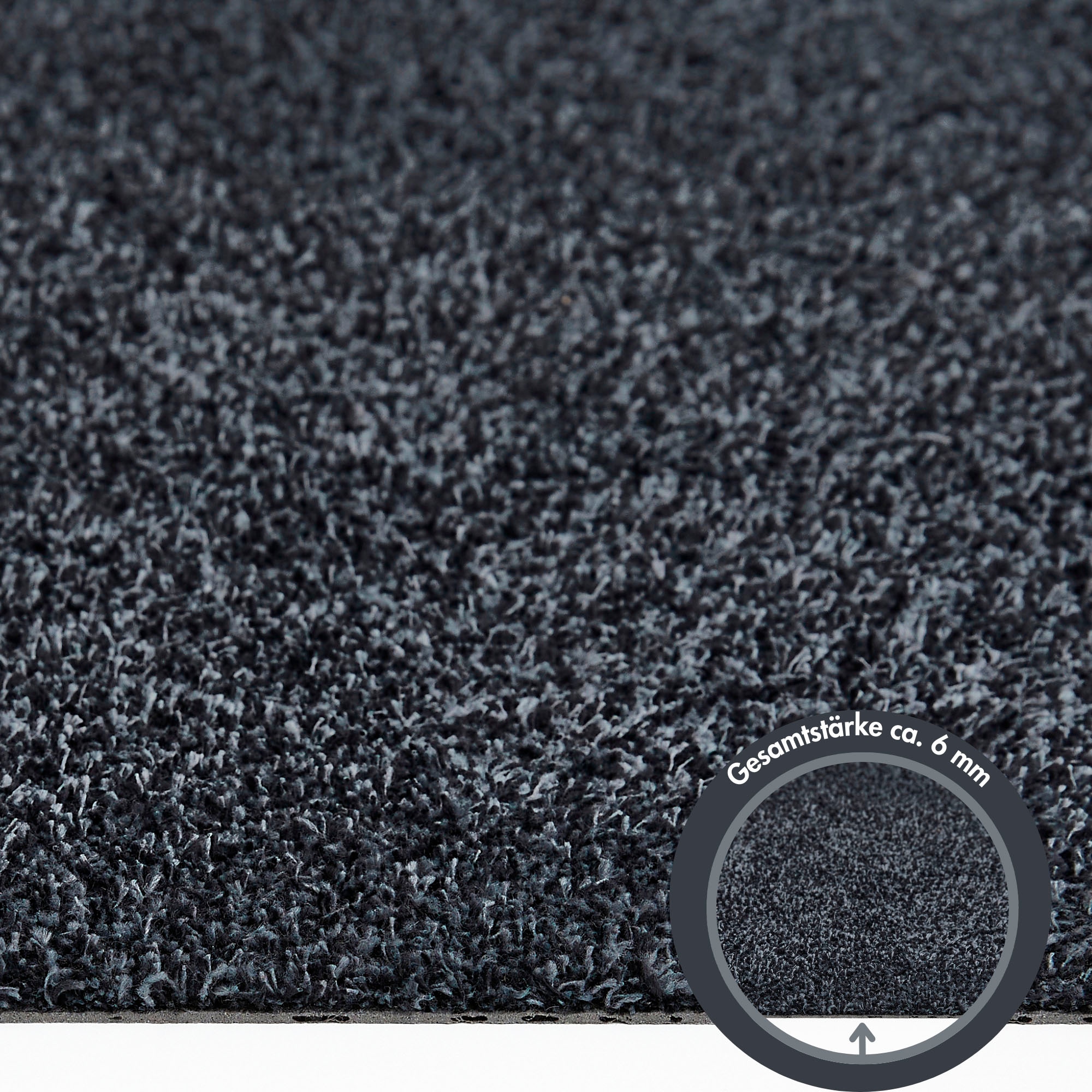 Andiamo Fussmatte »Samson, Made in Netherlands« rechteckig 6 mm Höhe Schmutzfangmatte, waschbar, rutschhemmend, auch als 2er Set erhältlich
