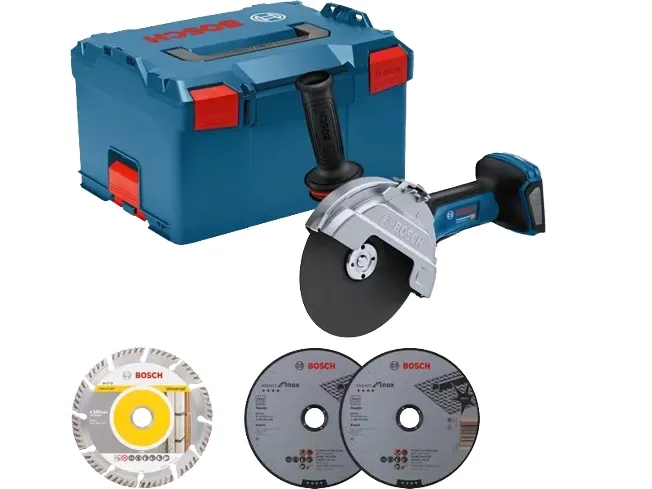 Bosch VINKELSLIBER GWS 18V-180 P SOLO L-BOXX - SOLO