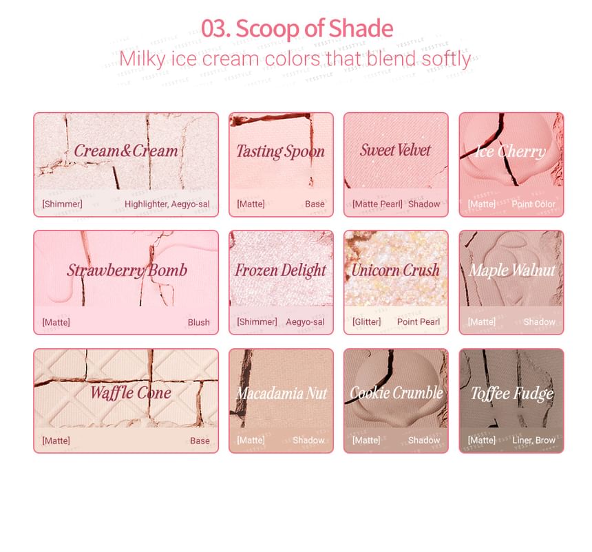 CLIO - Shade & Shadow Palette Sweet Pleasure Edition