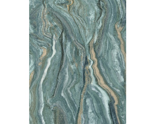 Vliesbehang 10149-36 ELLE Decoration Marmer Groen