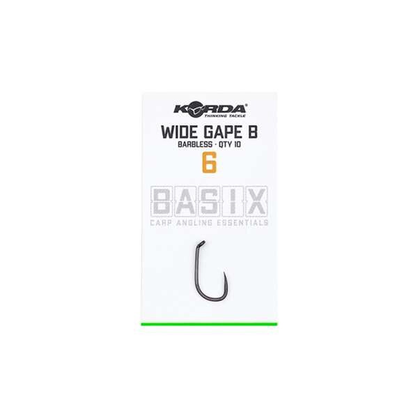 Korda Basix Wide Gape Barbless