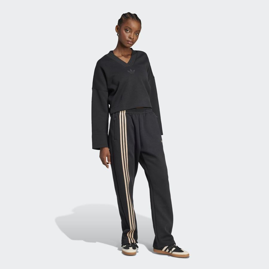 Adidas Original Pantalon de survêtement Oversized 3 bandes