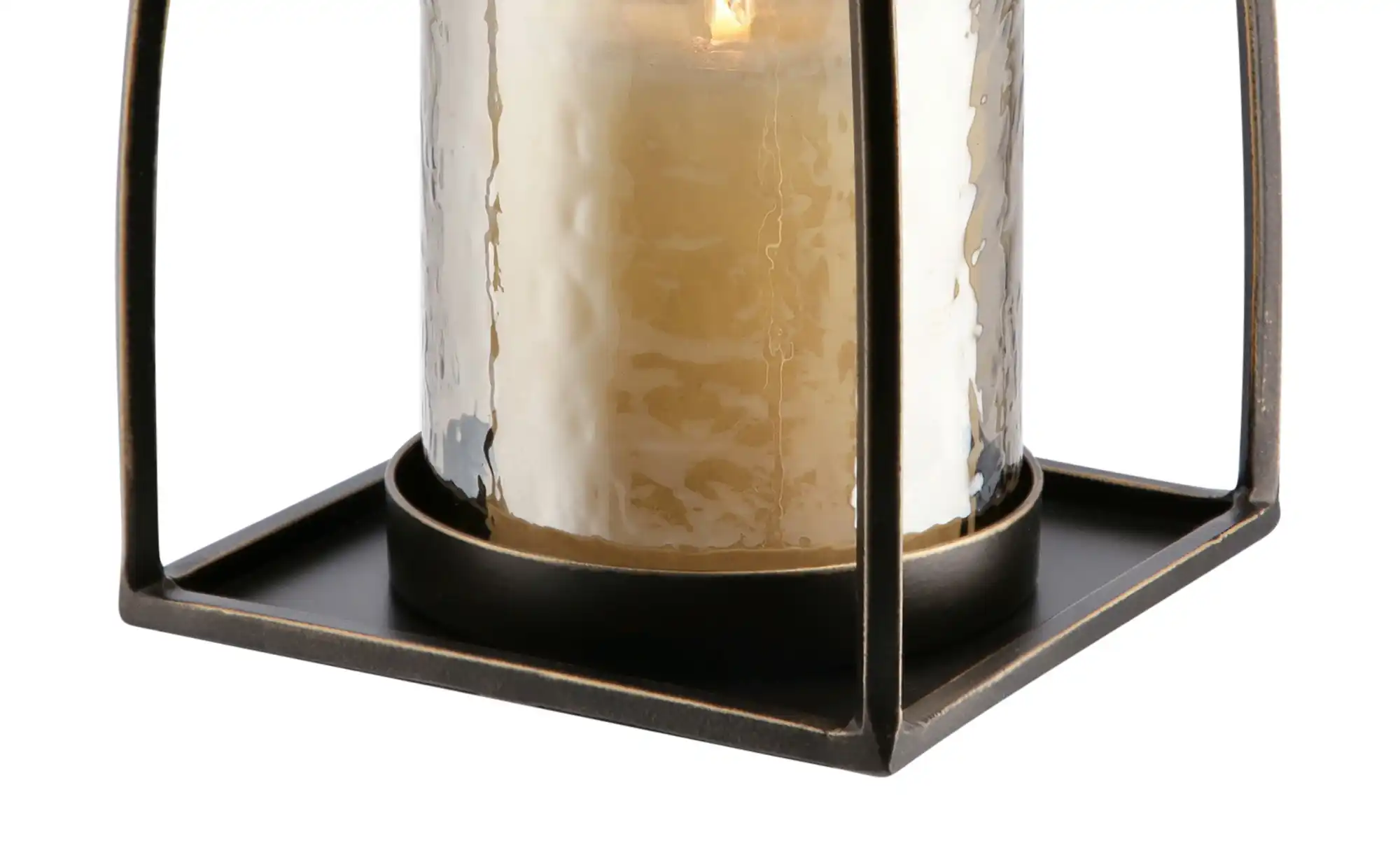 Windlicht mit Glaseinsatz