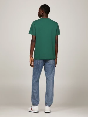 Camiseta Essencial Slim Fit com Estampa de Logo