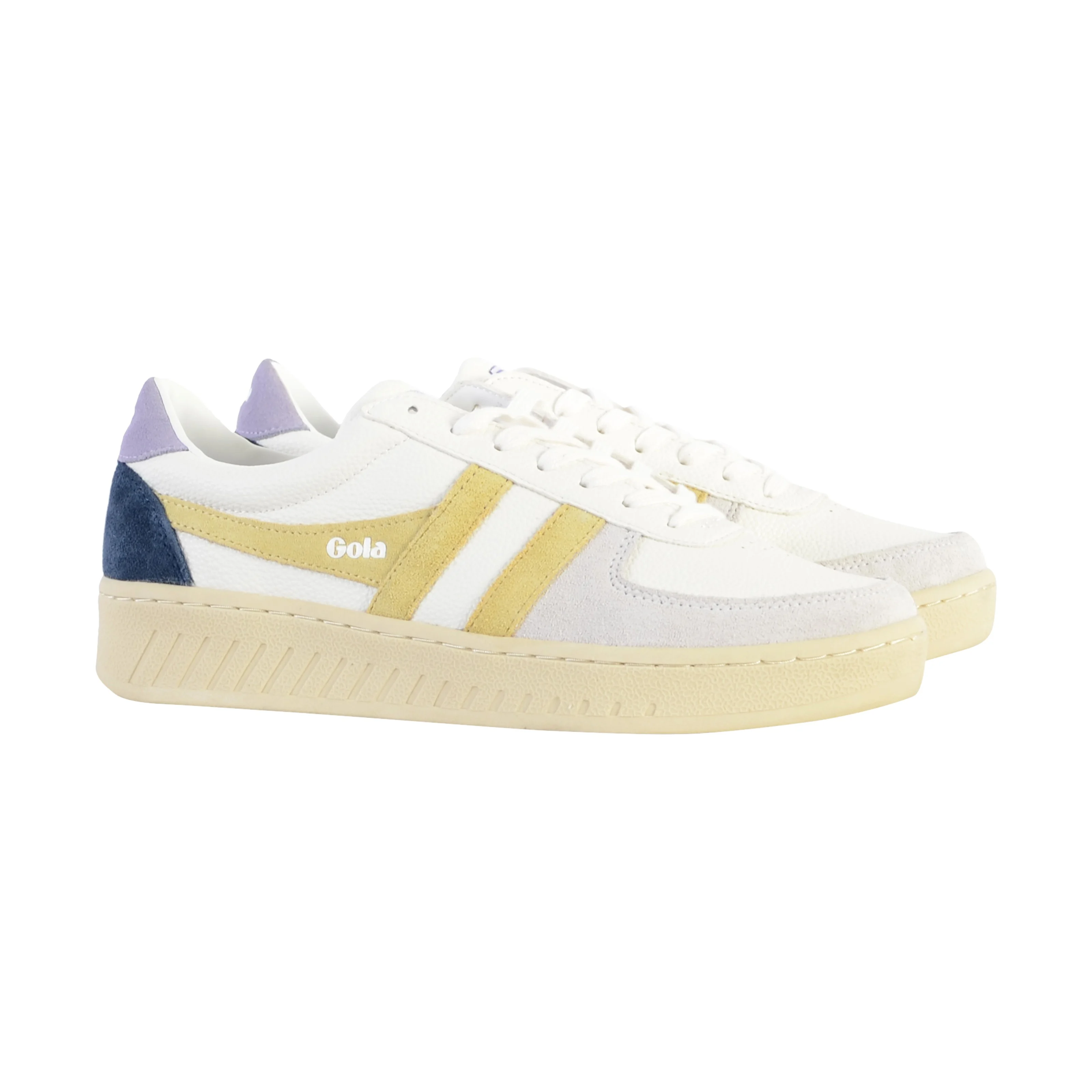 Basket cuirgrandslam trident | Blanc