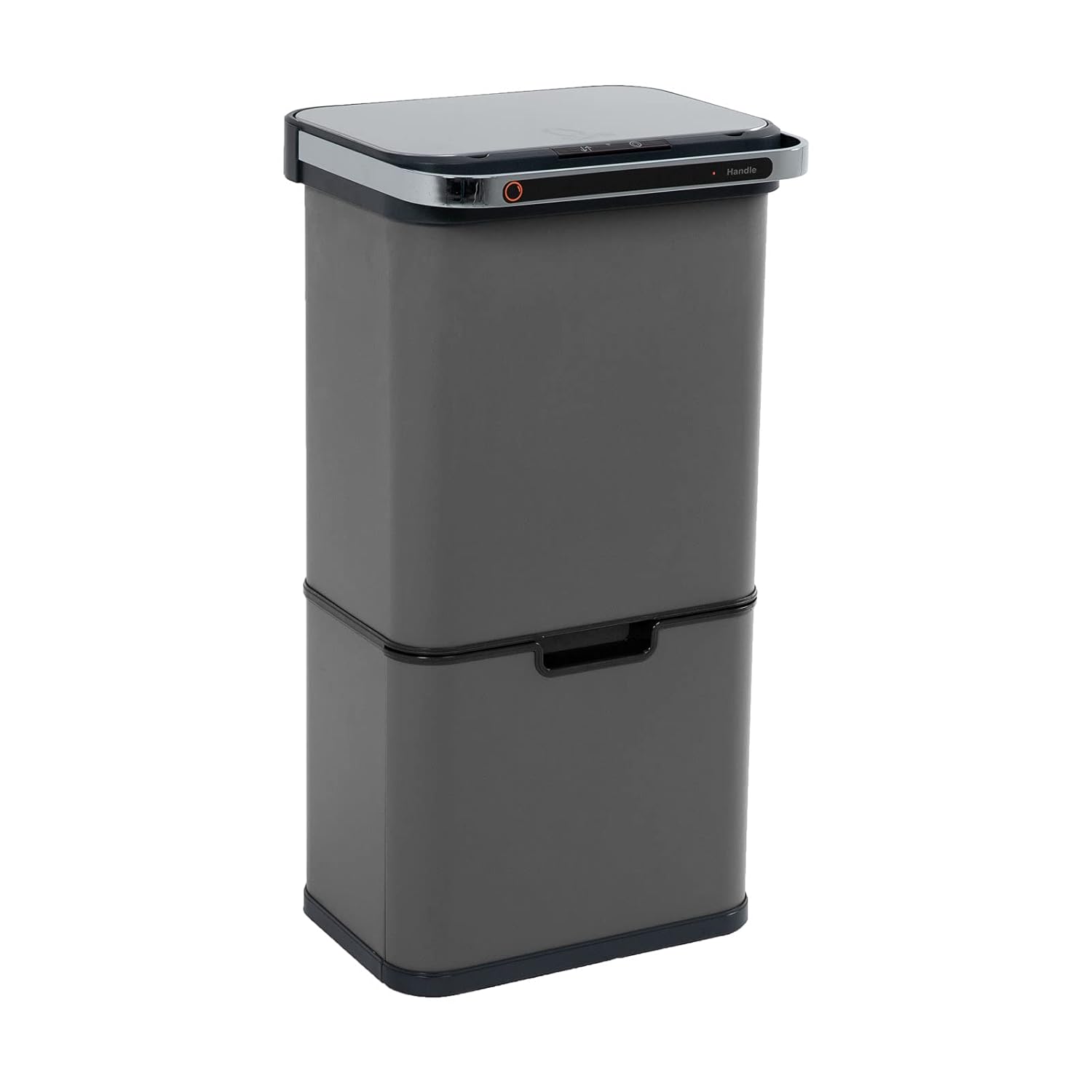 SVITA Sensor-Mülleimer 60L Aktivkohle- und Selbstreinigungs-Funktion Grau