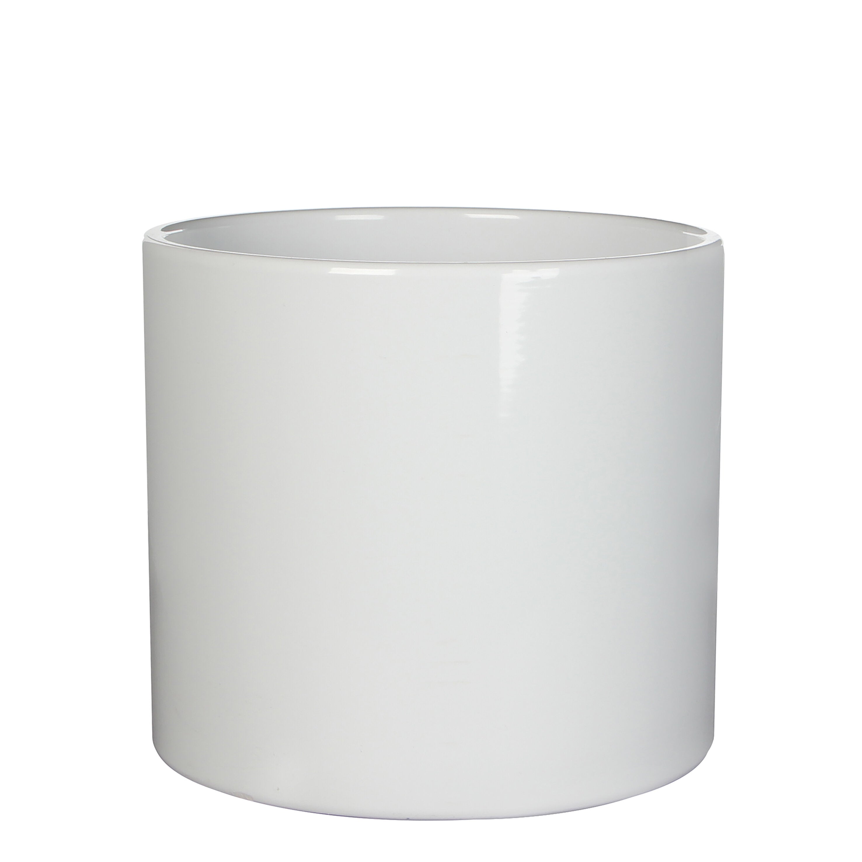 Mica Decorations Era Bloempot - H26 x Ã28 cm - Wit