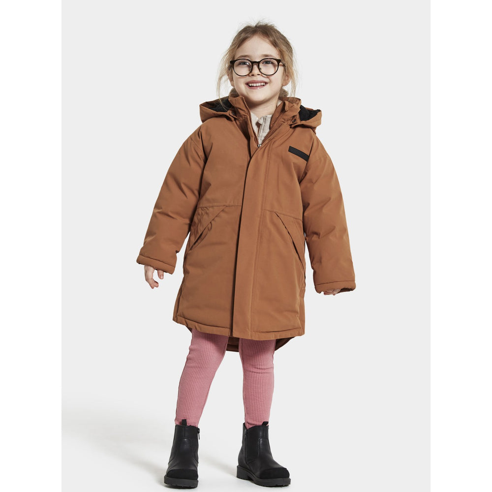 Køb Didriksons Acorn Brown Timon Kids Parka