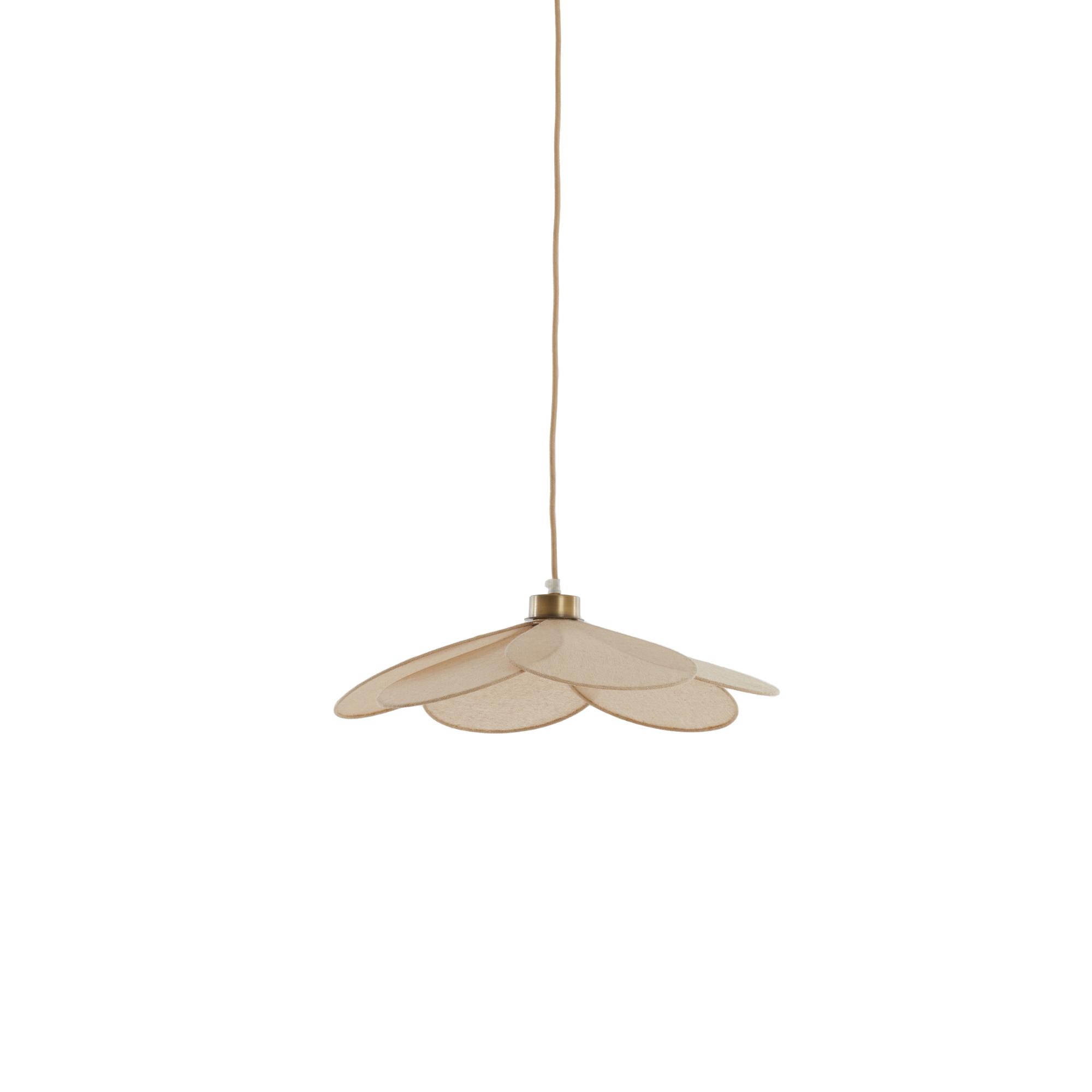Light & Living Hanglamp Fyano - Zand - Ã46cm
