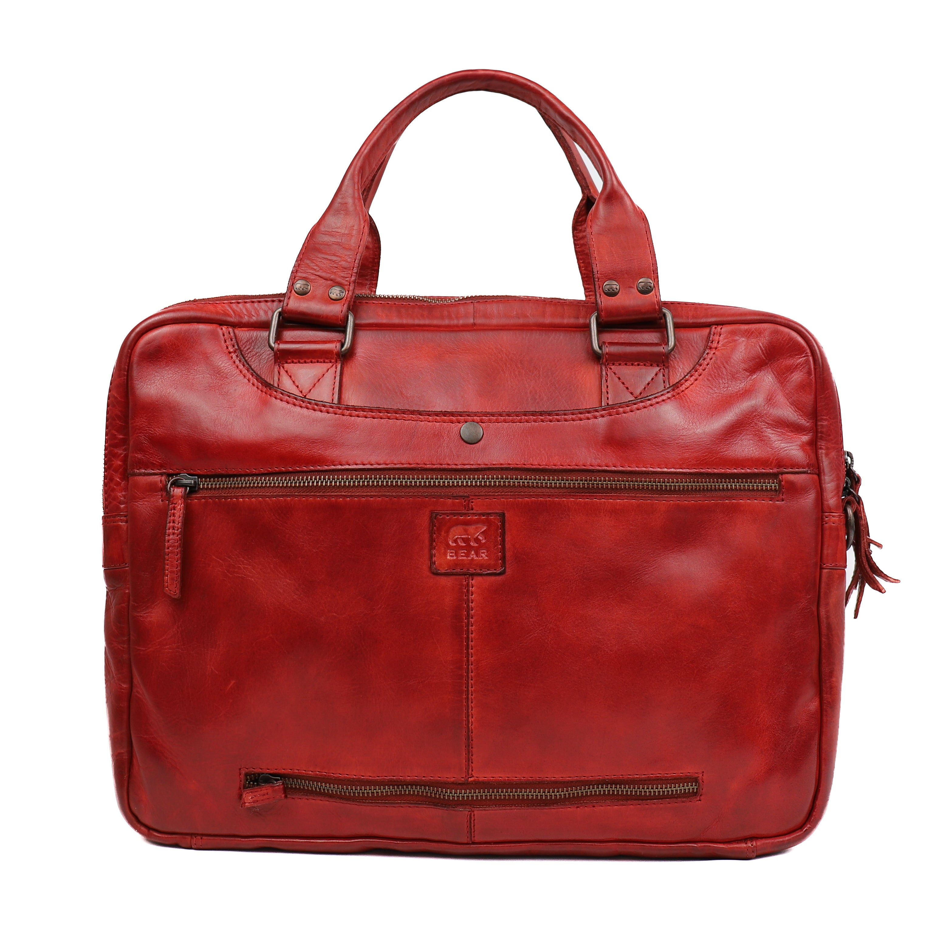 Laptoptas 'Leandro' rood Rood
