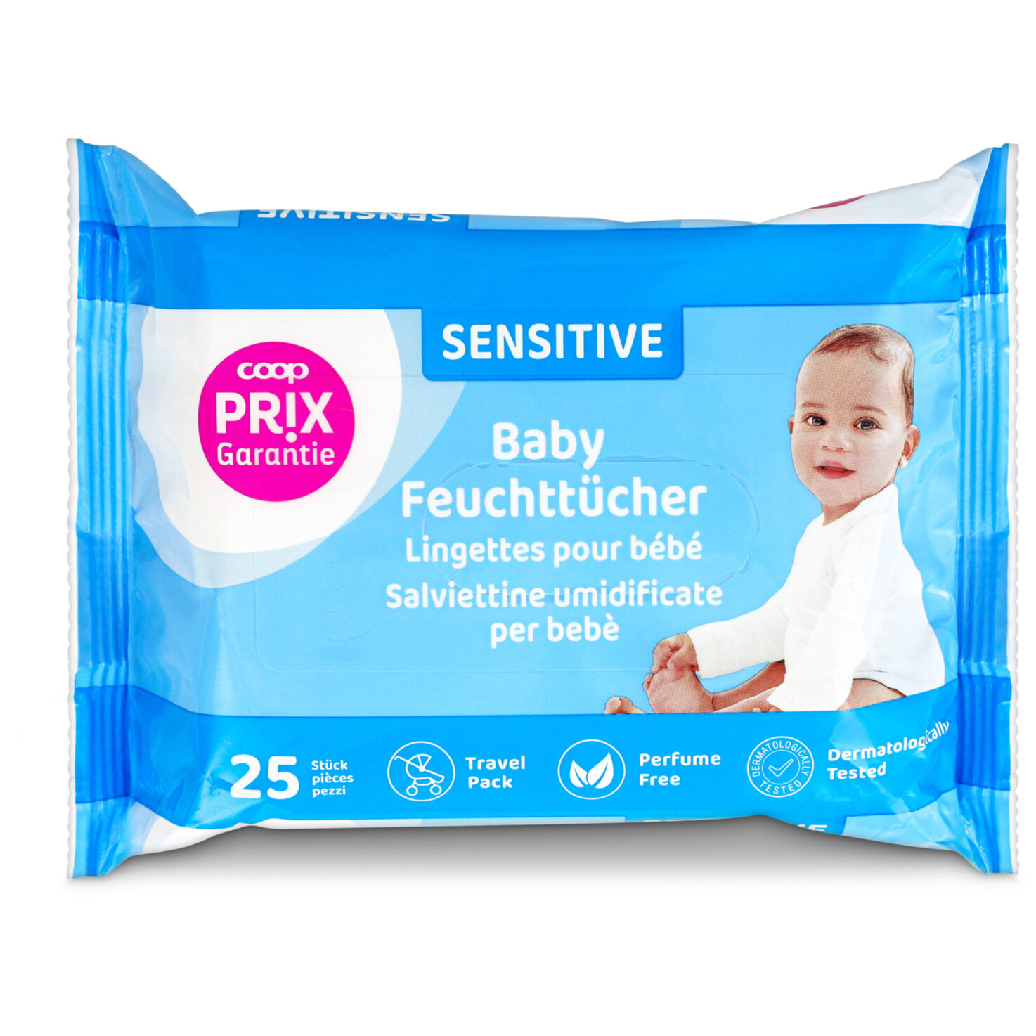 Prix Garantie Baby Sensitive Feuchttücher 25 Stück