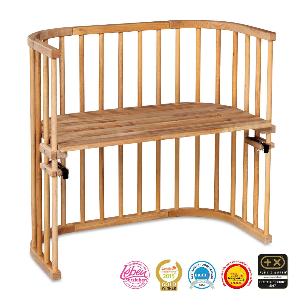 babybay Kinderbett-Umbausatz passend für Modell Original, weiß lackiert