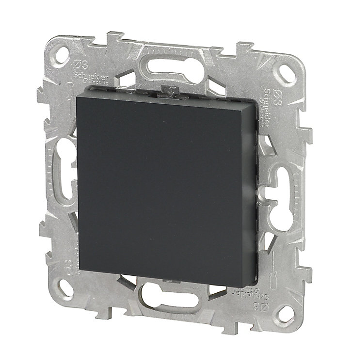 Mécanisme obturateur Schneider Electric Unica Déco anthracite