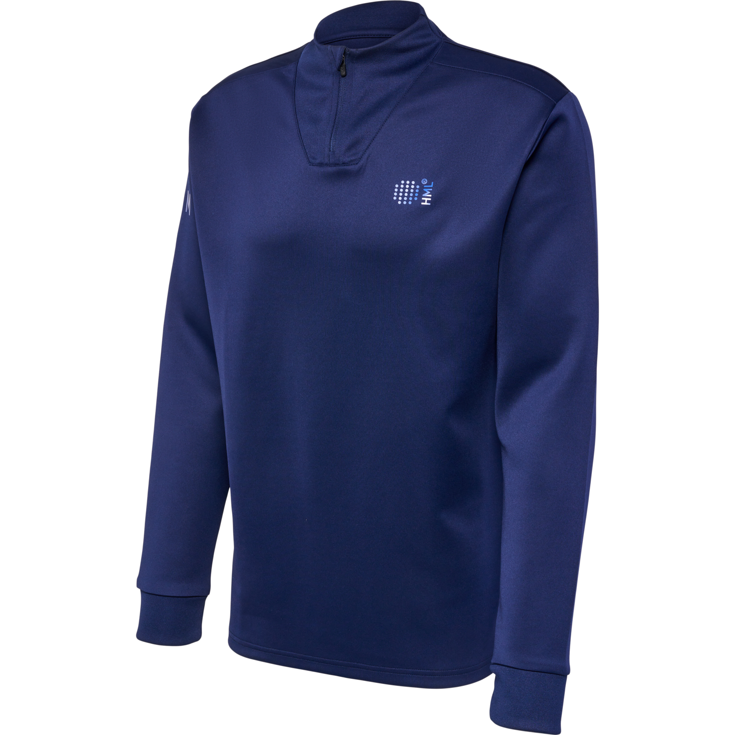 hmlCOURT HALF ZIP L/S