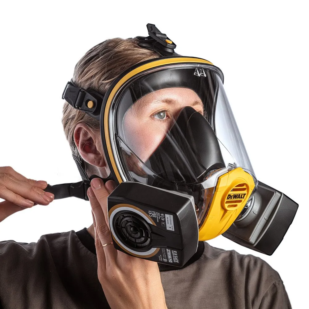 Dewalt Helmaske inklusiv A2P3 filter Str. M