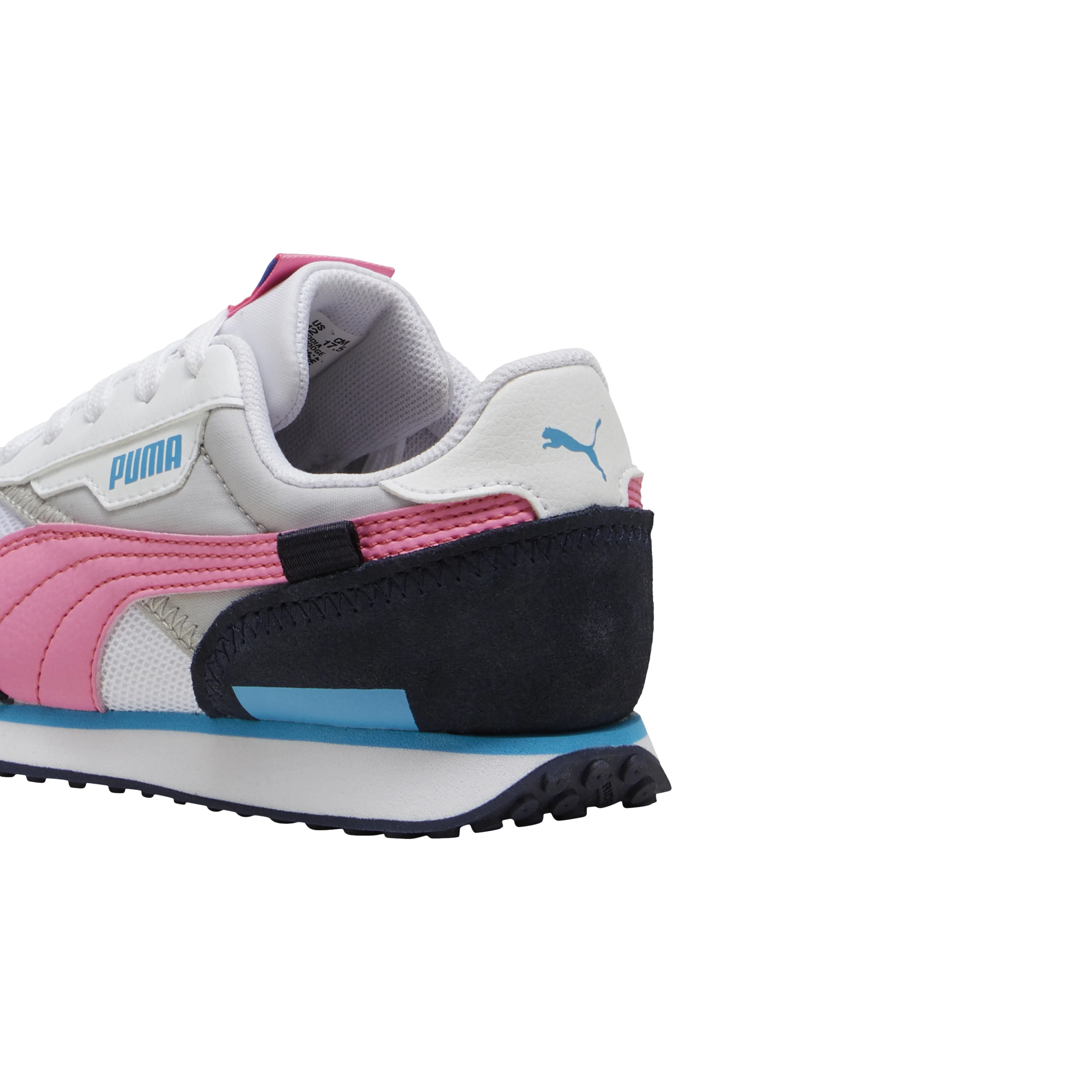 Basket cuir juniorfuture rider splash | Blanc