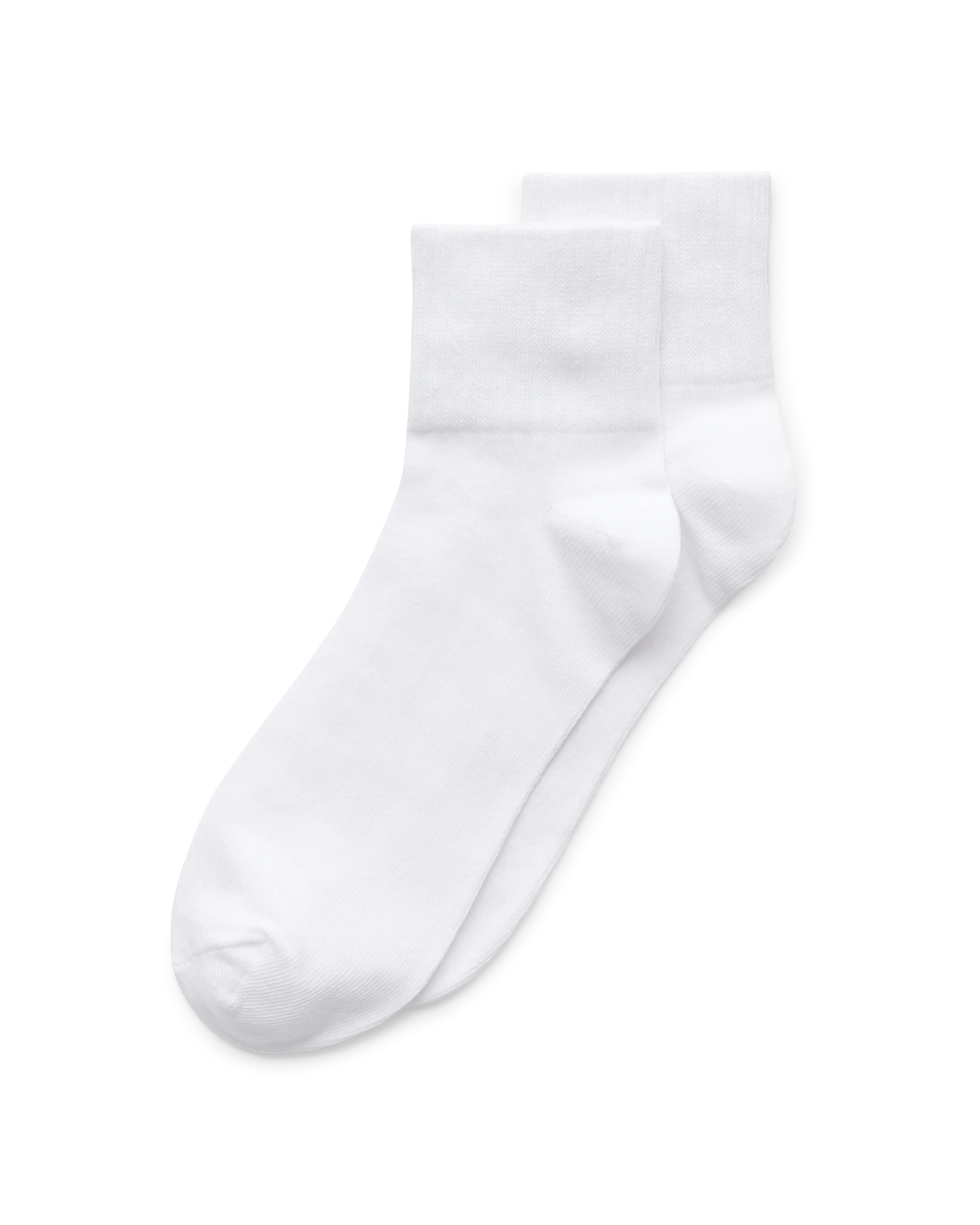 ECCO Retro Ankle Cut 2-Pack Unisex Knöchelsocken Weiß