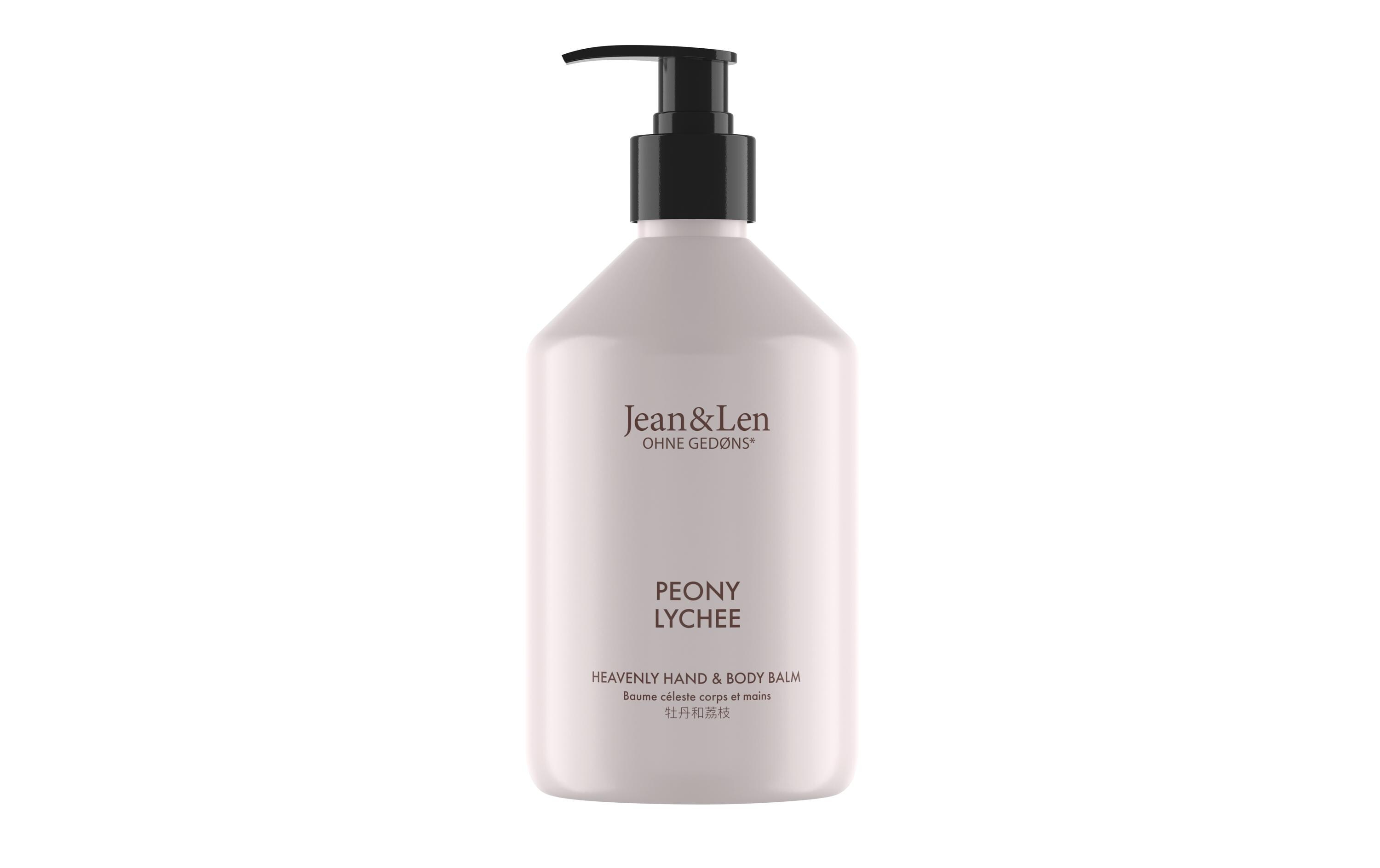 Body Lotion Hand and Body Balm Peony and Lychee 500 mlNatürliche Körperlotion für duftastische Momente