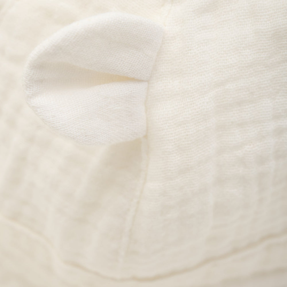 Køb Huttelihut Antique White Solhat Ears Muslin