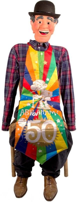 Folat - Abraham / Sarah Opblaasbare Pop - Decoratie - 1,4 Meter - Plastic
