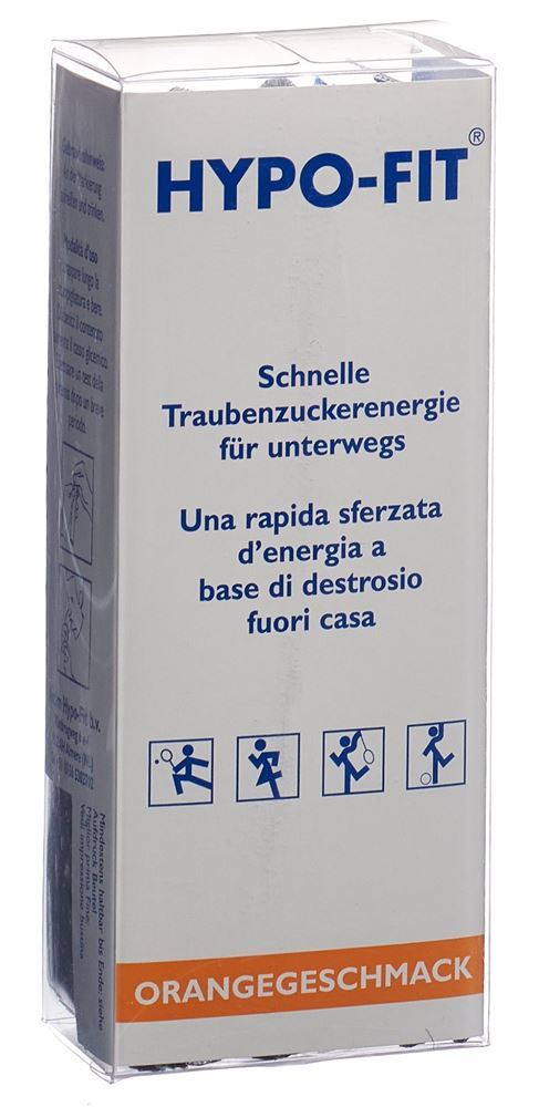 HYPO-FIT Flüssigzucker liq Orange Btl 12 Stk