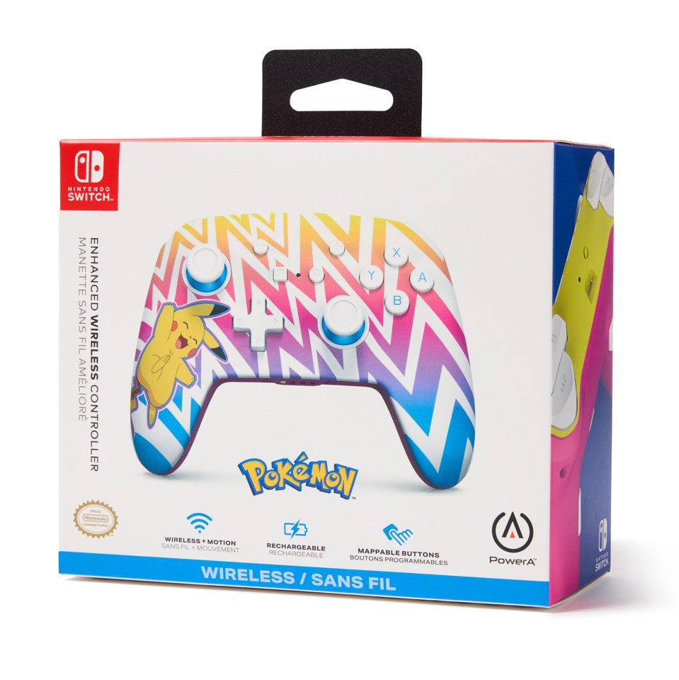 PowerA Enhanced Wireless Controller  for ​ Vibrant Pikachu