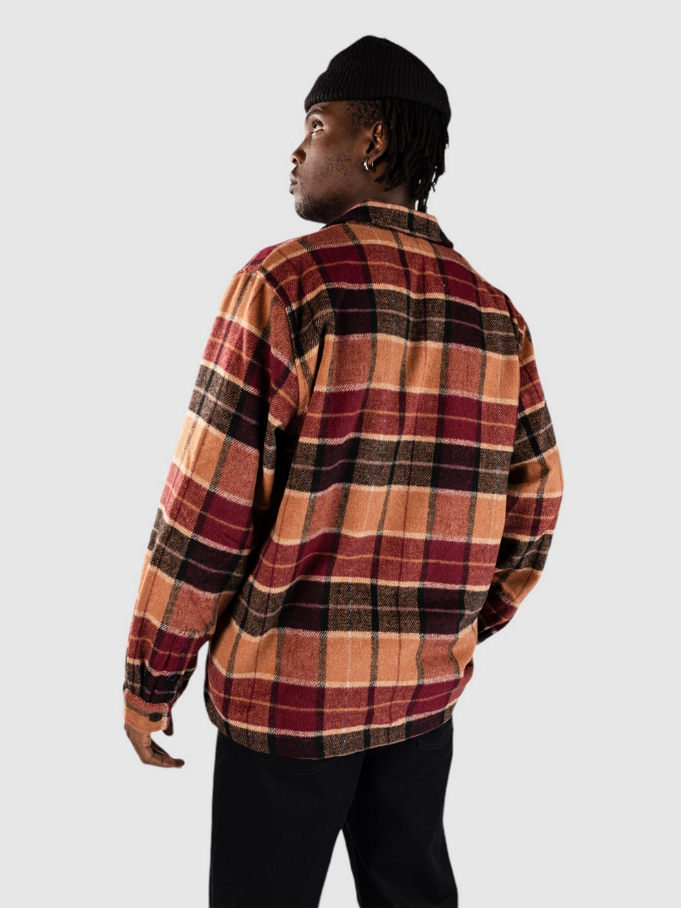 Santa Cruz Lodge Shirt burnt orange check