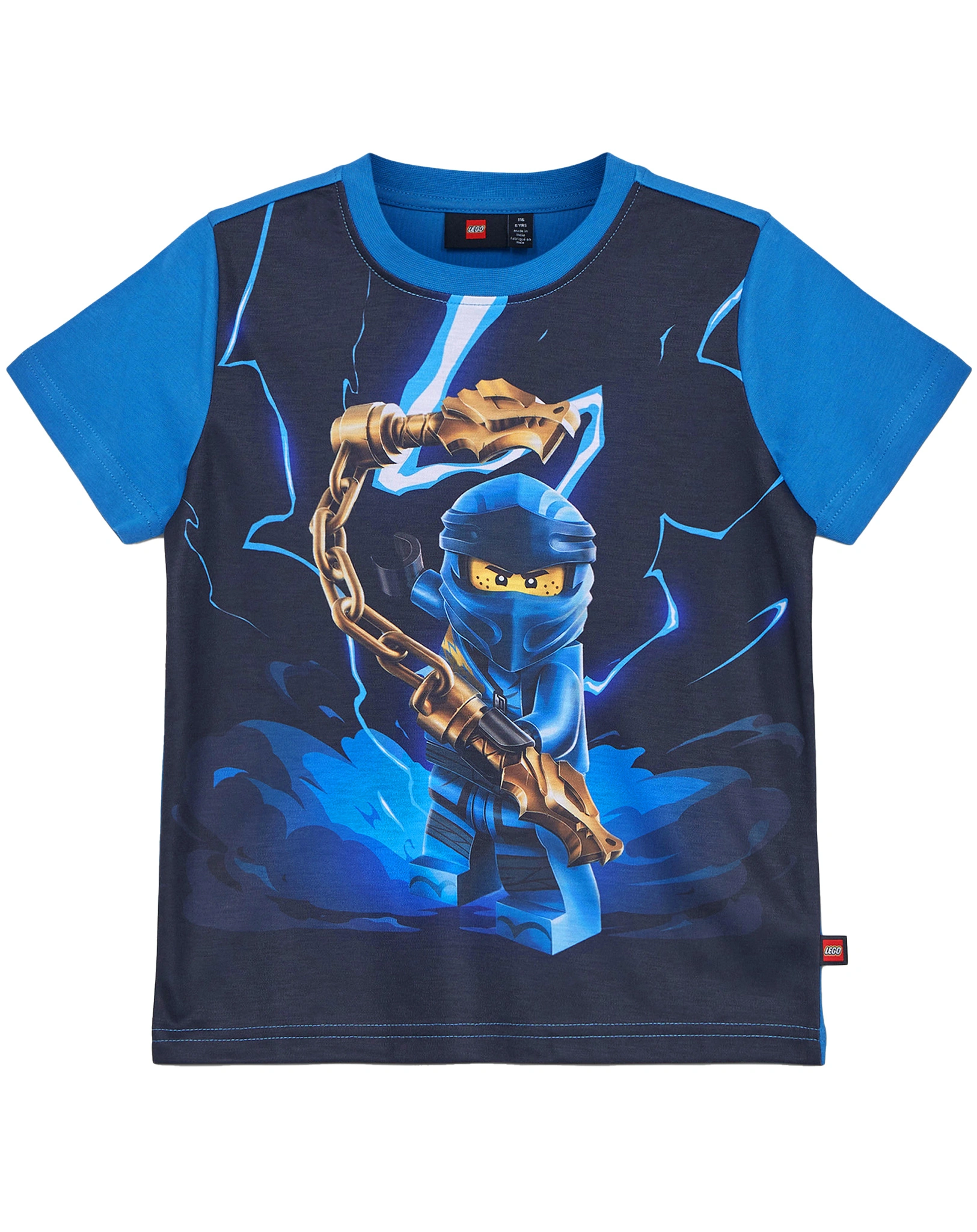 Kurzarmshirt LWTANO 106 in middle blue