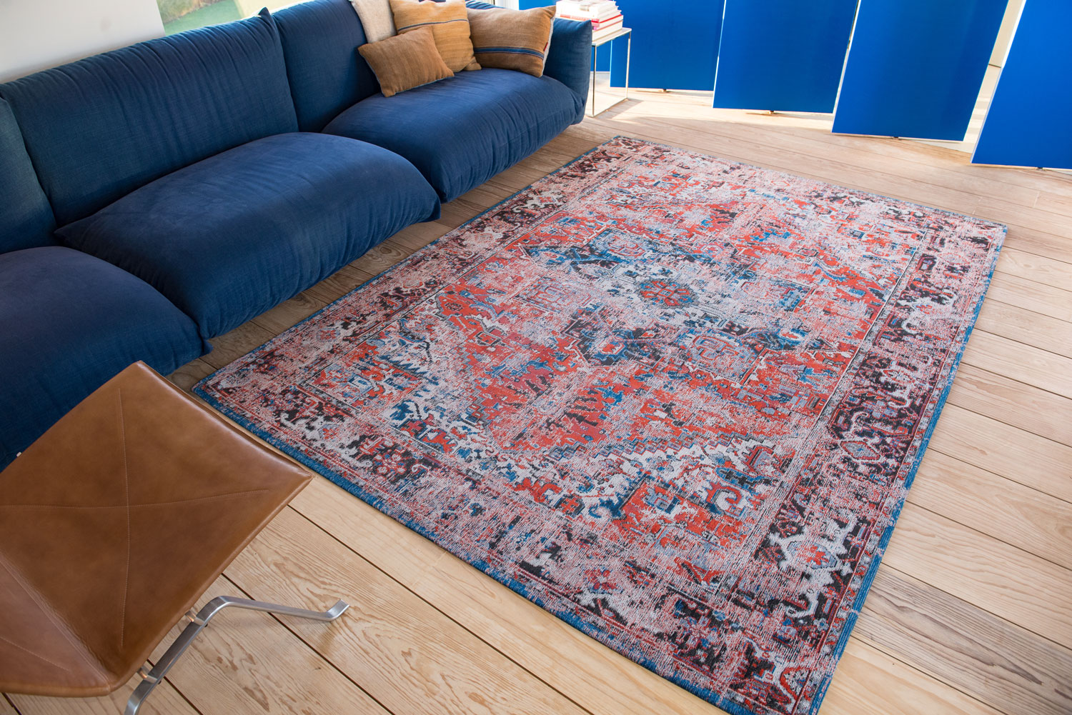 Ecorugs vloerkleed Heriz terracotta 140x200 cm